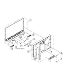 Bezel assy/lcd panel