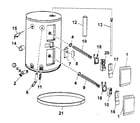 State ES630DOMS water heater diagram
