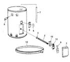 State P661OMS water heater diagram