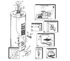 AO Smith FPCR50261 water heater diagram