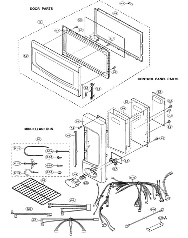 Control panel/door/miscellaneous