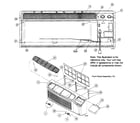 Carrier 52PCA012401AA front panel diagram