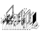 Memorex MLTD2622 cabinet parts diagram