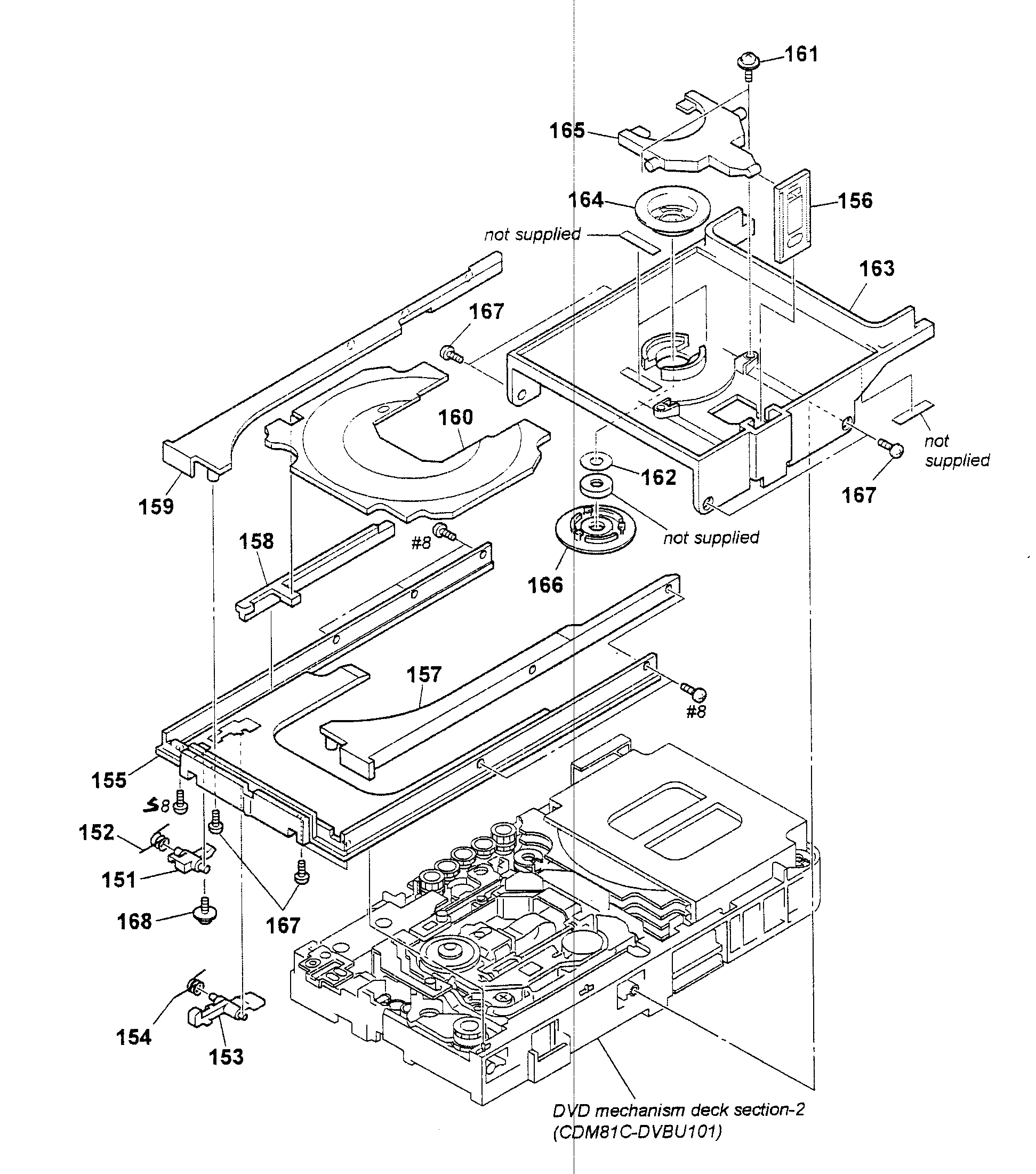 Dvd mechanism deck 1
