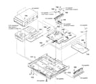 Sony HCD-HDX274 chassis section diagram