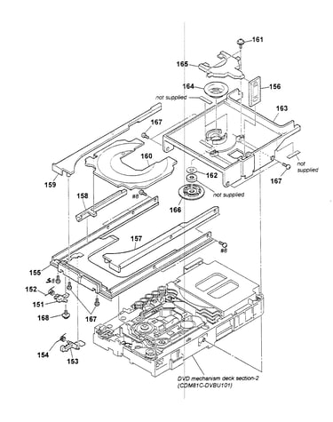 Dvd mechanism deck 1