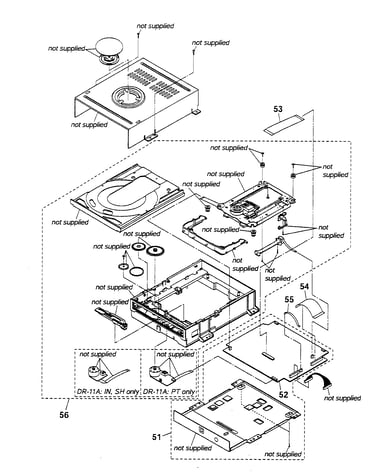 Mechanism deck section