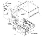 Sony STR-DA5400ES case section diagram