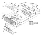 Sony STR-DA5400ES heat sink section diagram