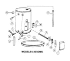 Reliance 630SOMS water heater diagram