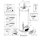 Reliance 840YAVIT100 water heater diagram