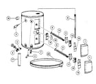 Reliance 630DOMS water heater diagram