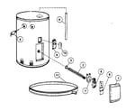 Reliance 6610MS water heater diagram