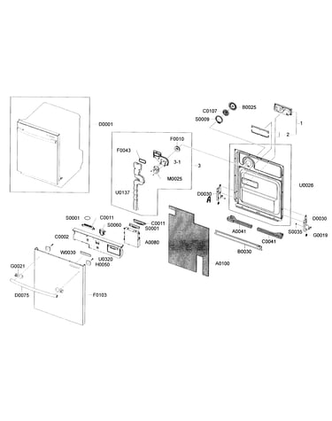 Door assy