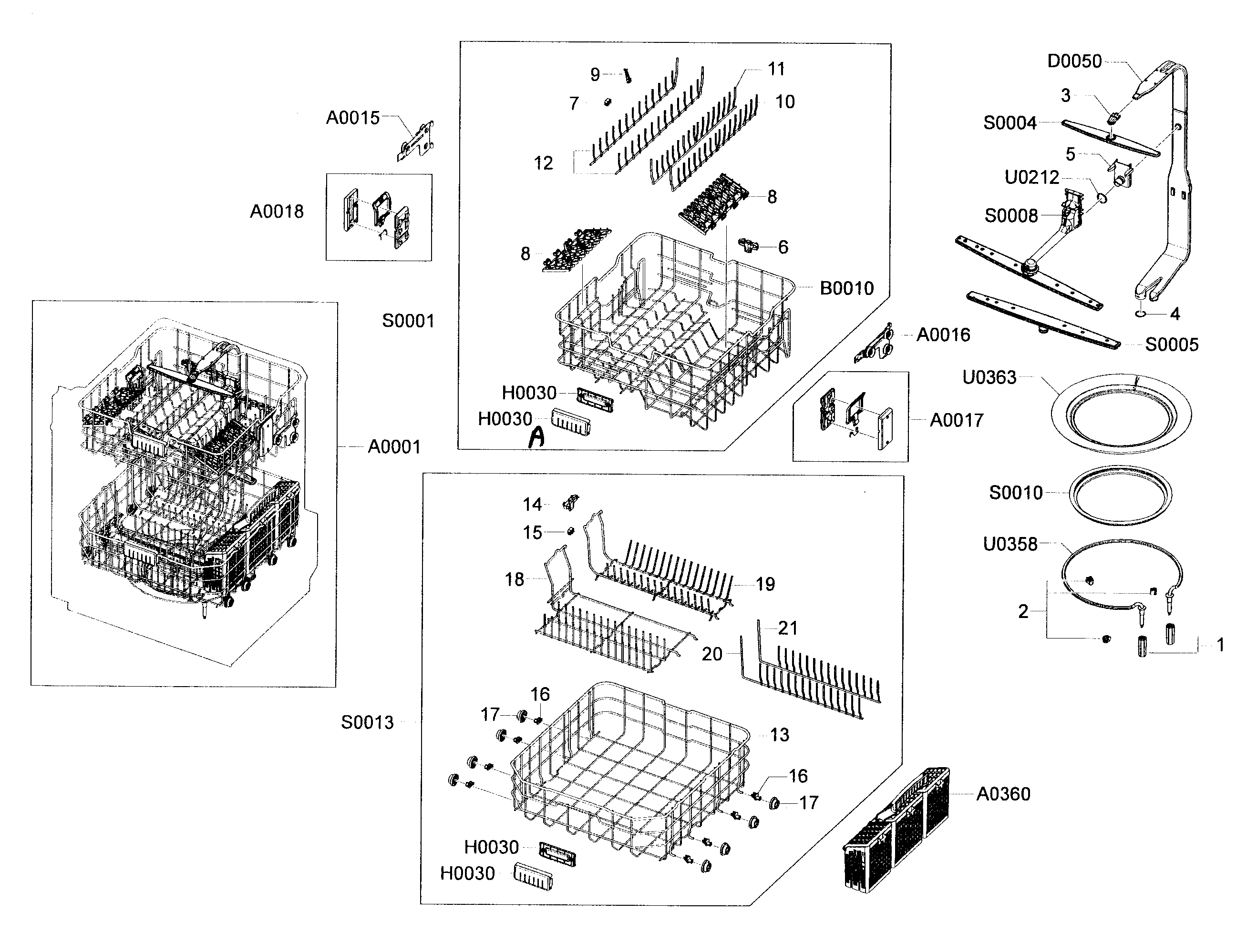 Case assy