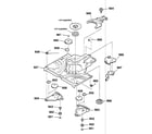 Sony HCD-IS50 mechanism deck 3 diagram