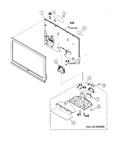Back/stand assy
