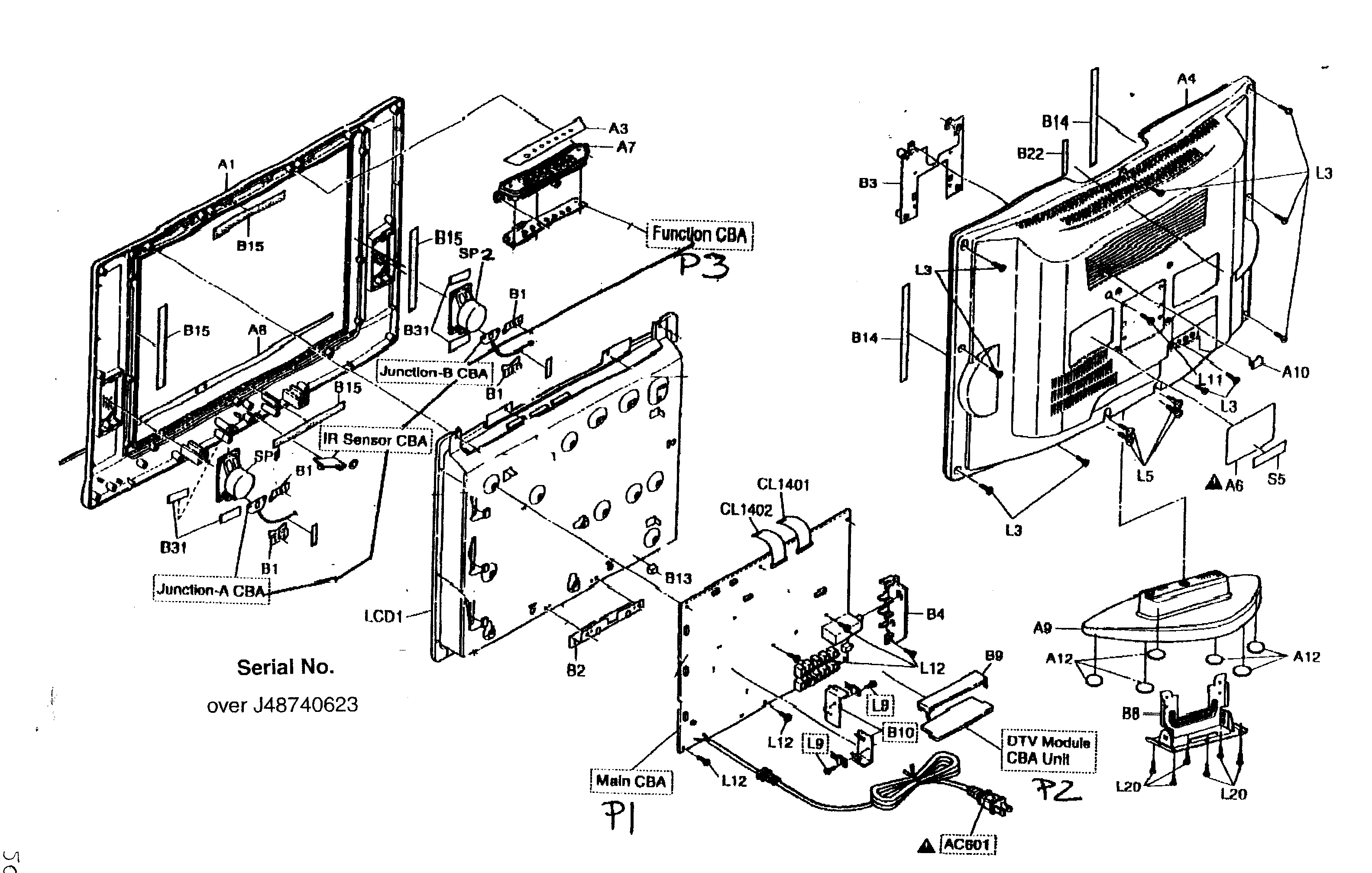 Cabinet assy