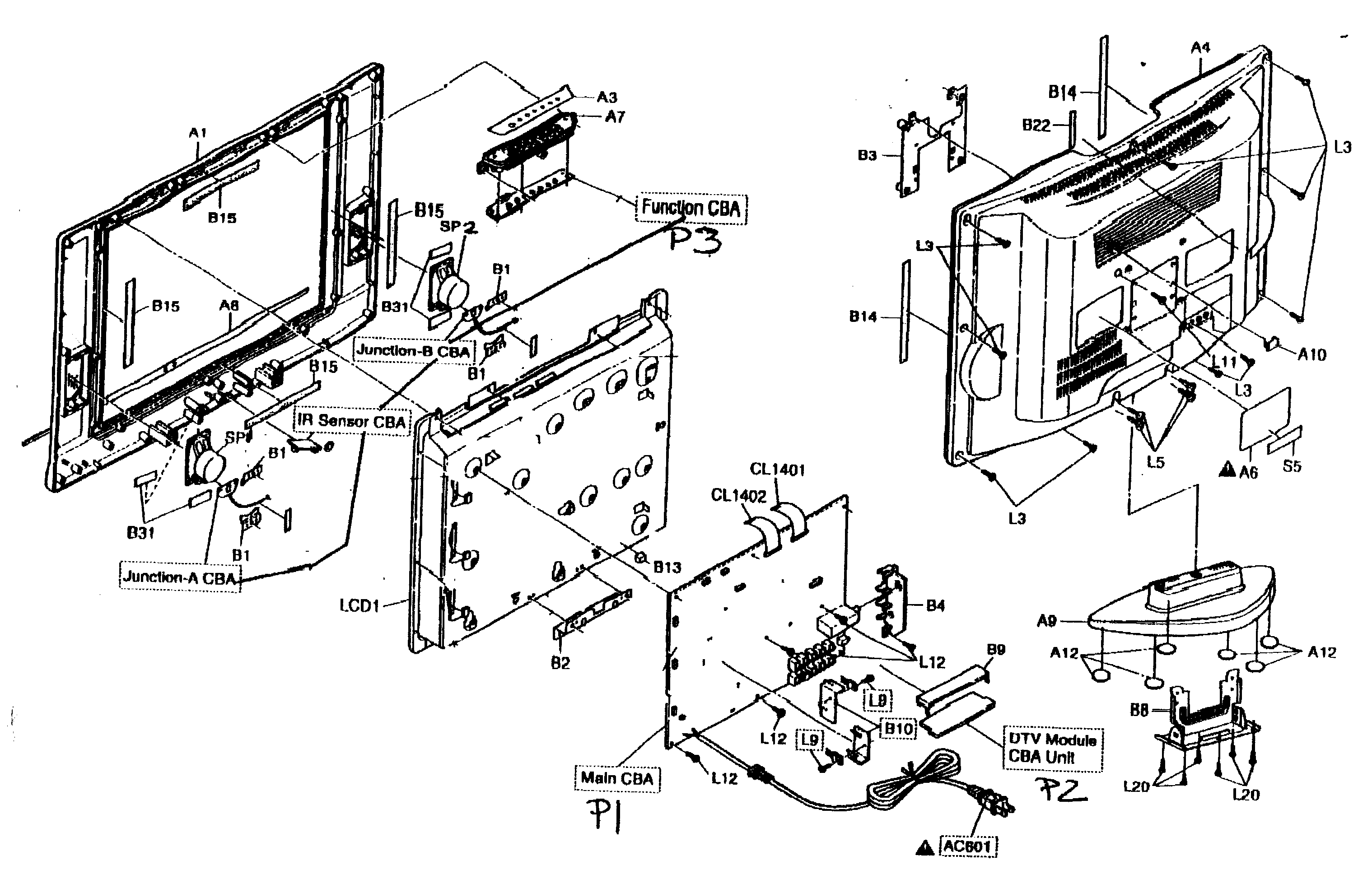 Cabinet assy