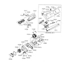 Samsung DV316LGS/XAA motor/heater assy diagram