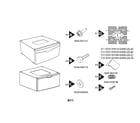 Samsung WE357A7G/XAA cabinet parts diagram