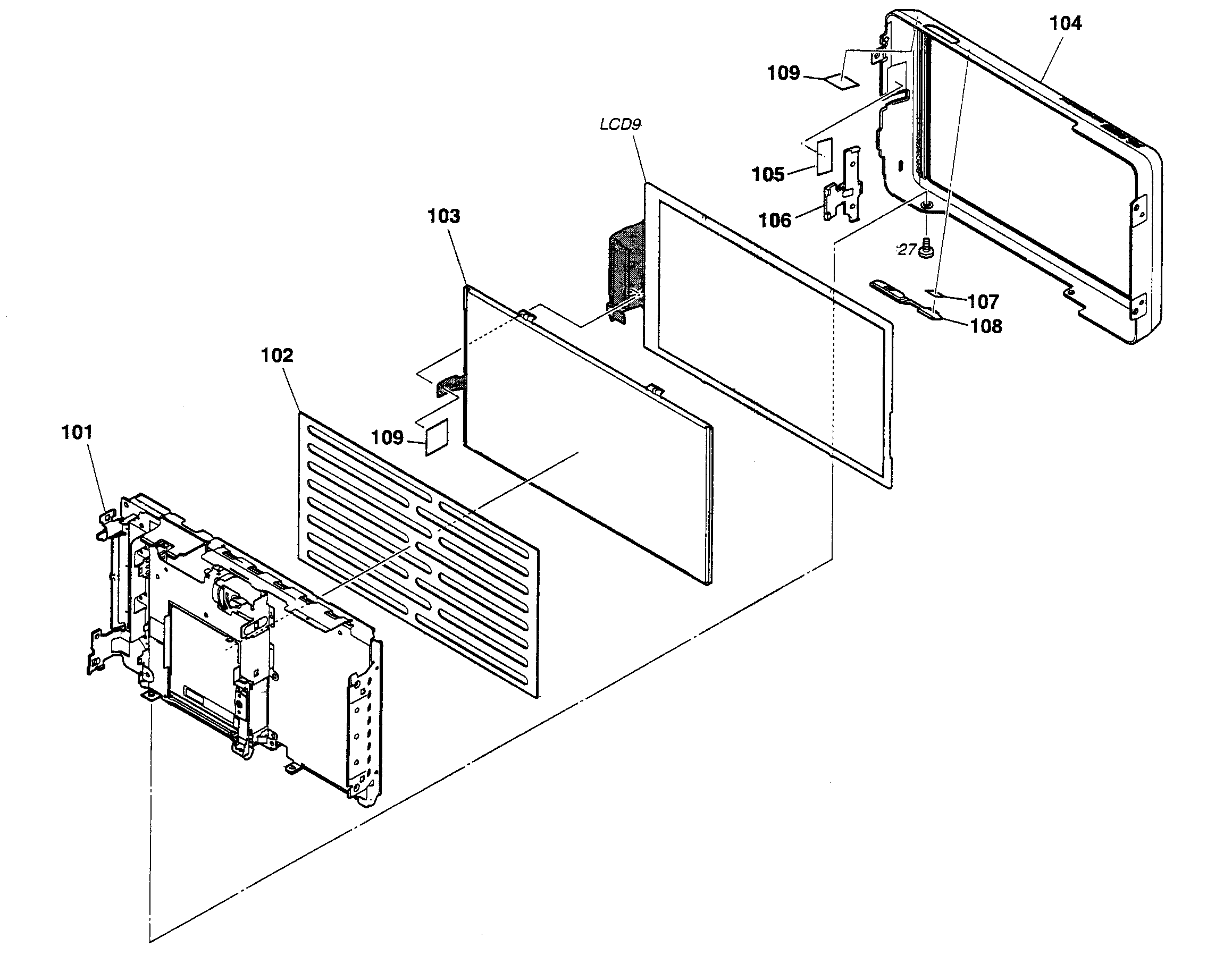 Rear assy