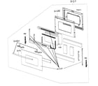 Samsung FTQ352IWUW/XAA-02 door assy diagram