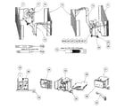 Carrier ZQA212301RB cabinet parts 3 diagram