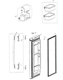 Refrigerator door right