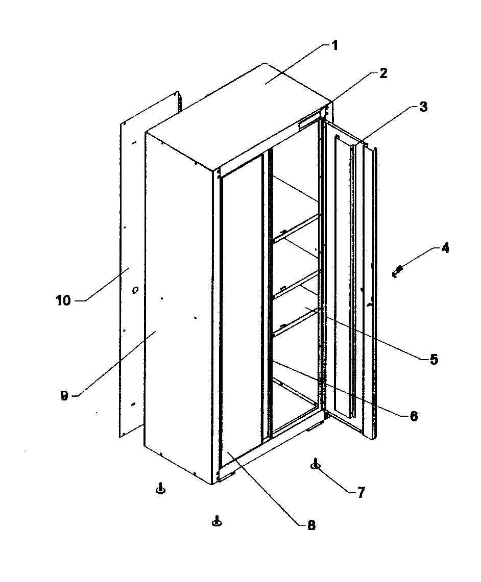 Cabinet assy