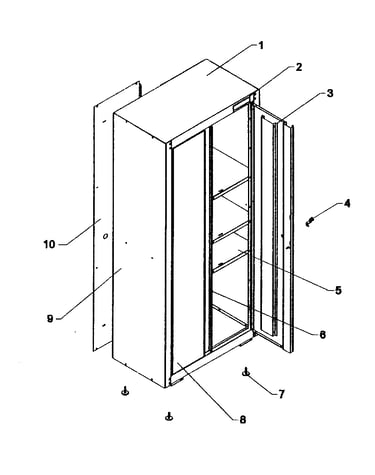 Cabinet assy