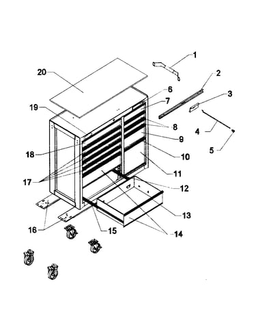 Cabinet assy