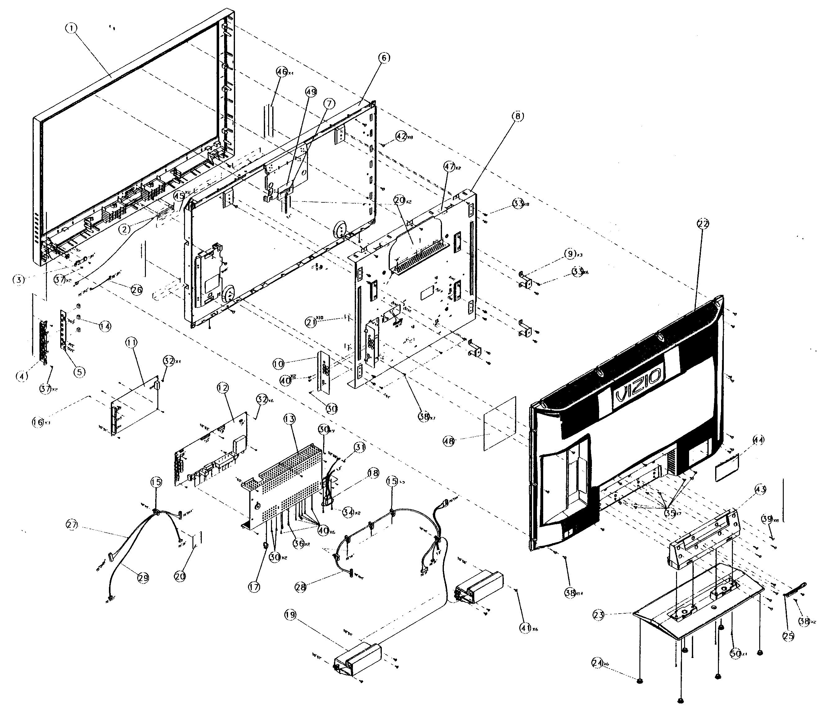Cabinet assy