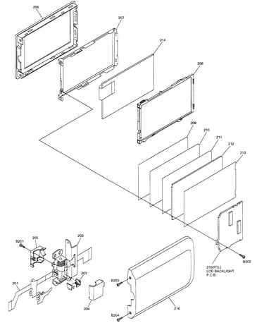 Lcd assy