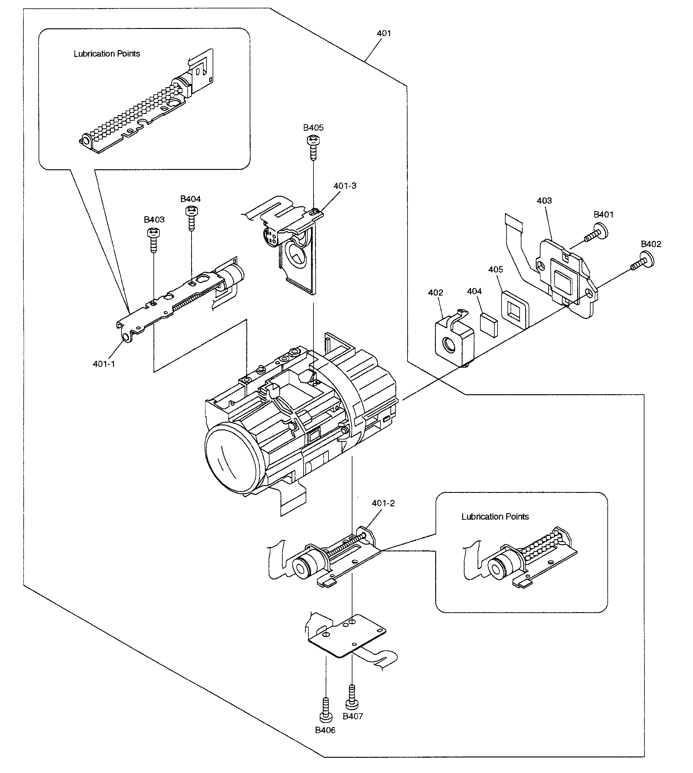 Lens assy
