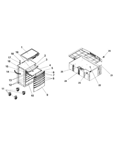 Cabinet assy