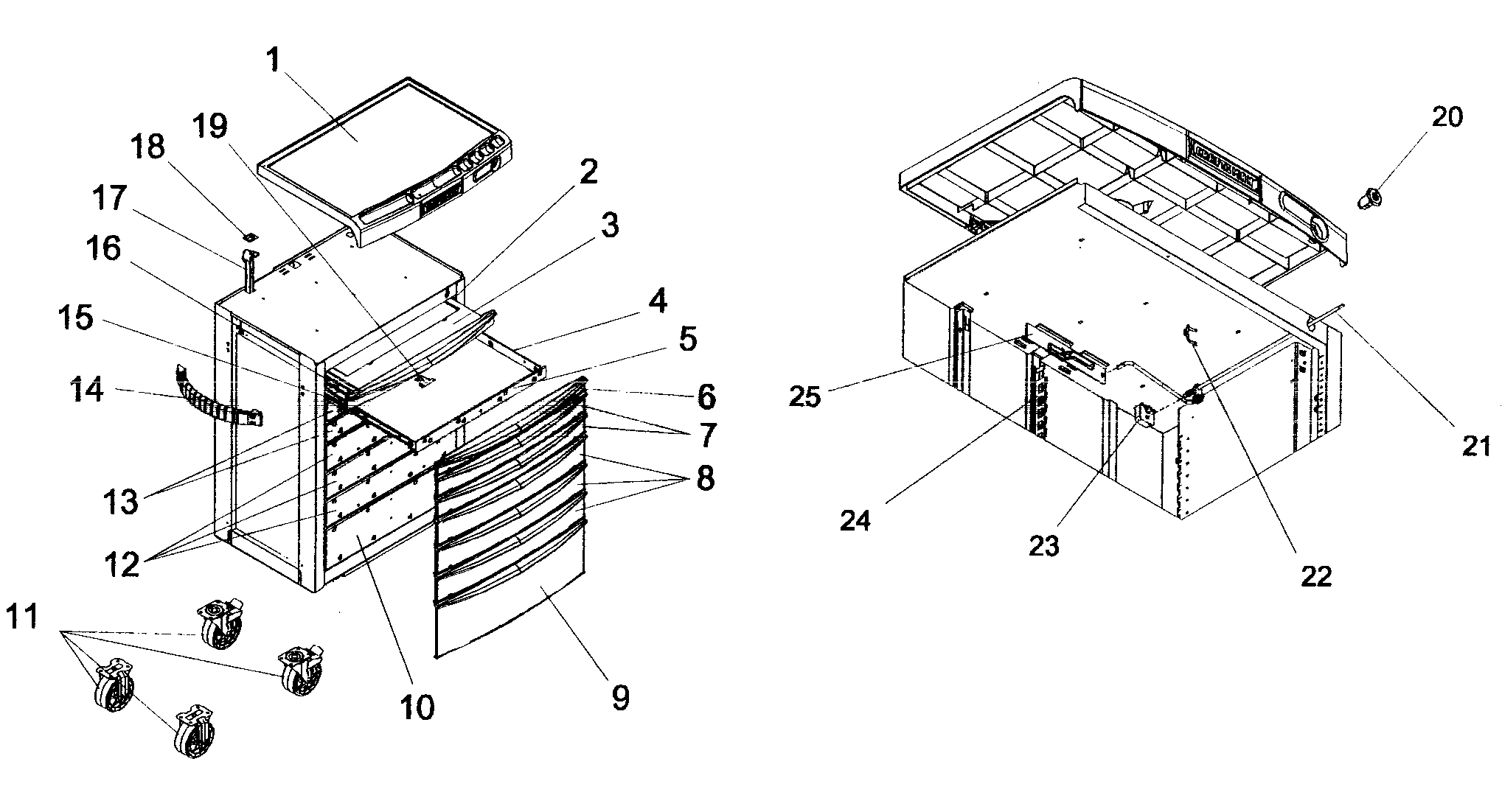 CABINET ASSY