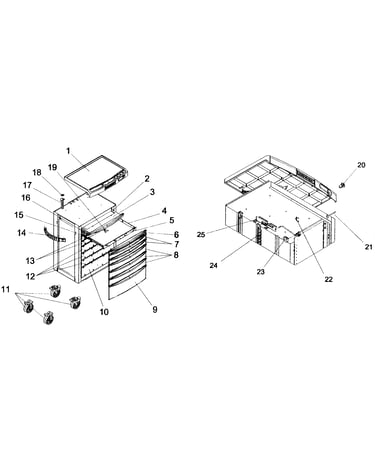 Cabinet assy