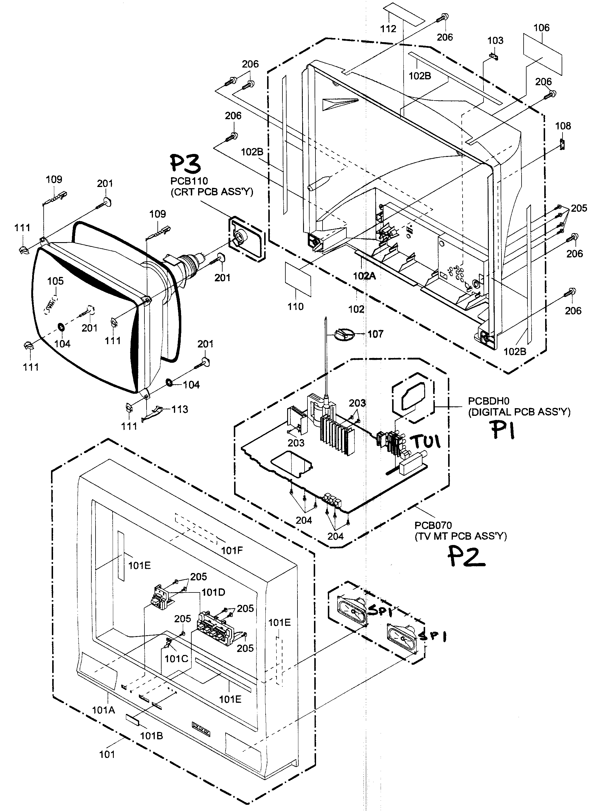 CABINET ASSY