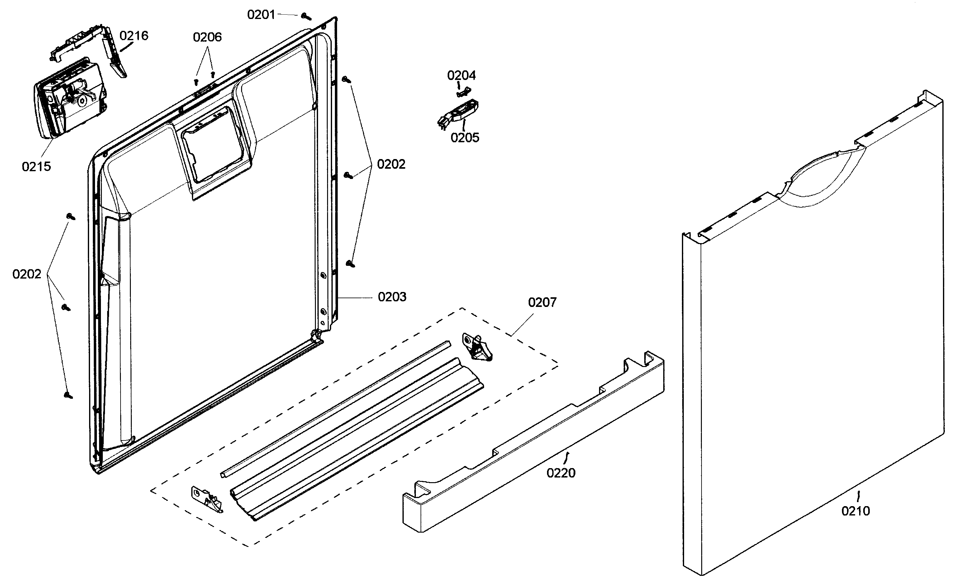 Door assy