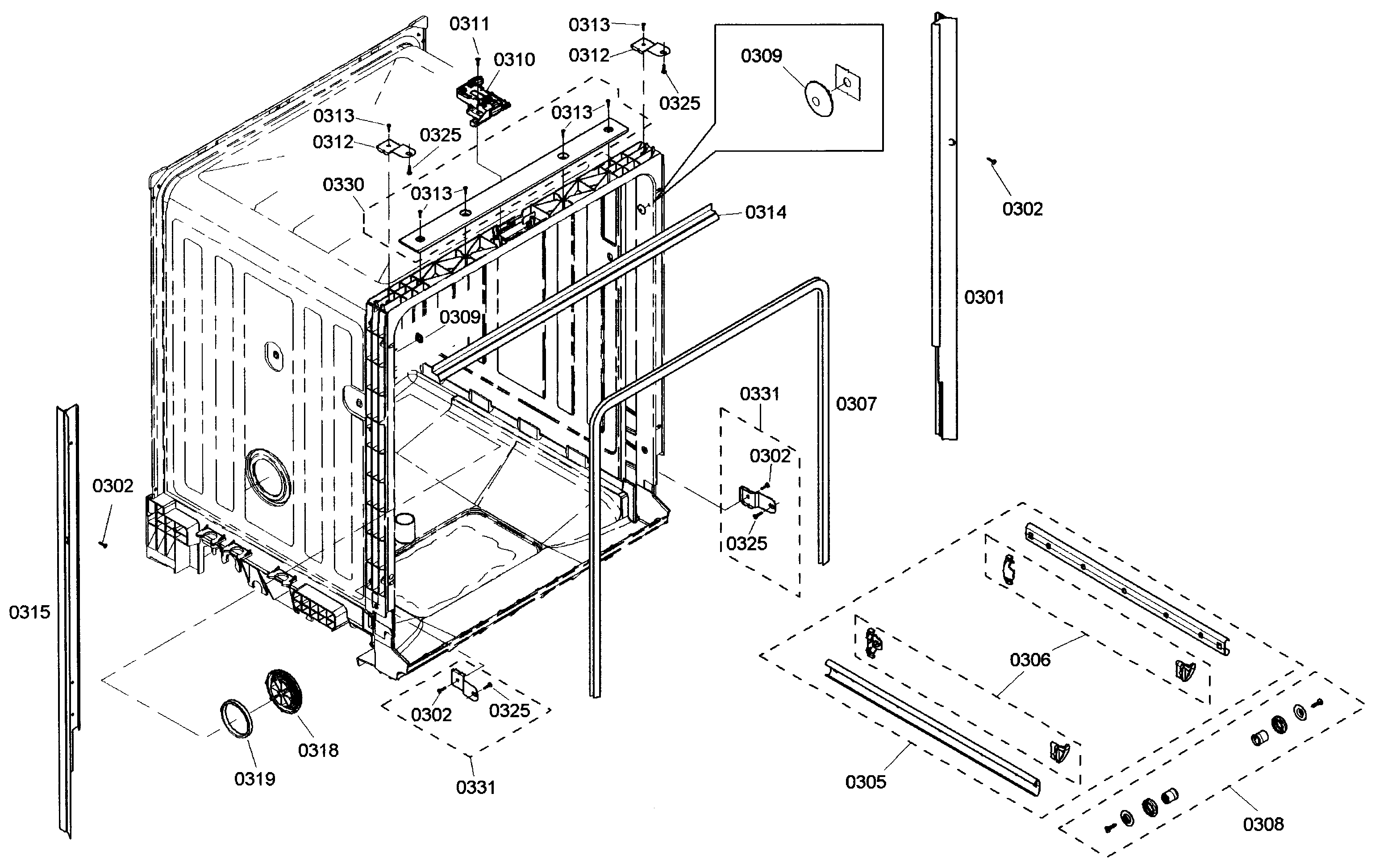 Frame assy