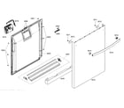 Bosch SHX3AM02UC/01 door assy diagram