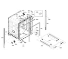 Bosch SHX3AM02UC/01 frame assy diagram