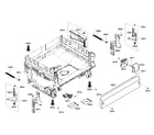 Bosch SHX3AM05UC/01 base assy diagram