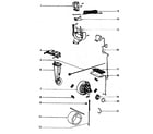 Eureka 4870RZ motor assy diagram