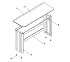 Craftsman 706101380 work bench diagram