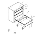 Craftsman 706595571 tool chest diagram