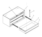 Craftsman 706622301 tool chest diagram