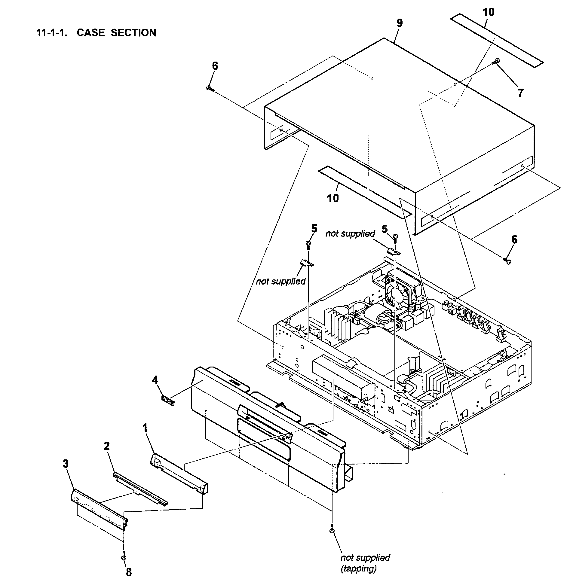 Case assy