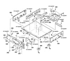 Sony BDP-S5000ES chassis assy diagram